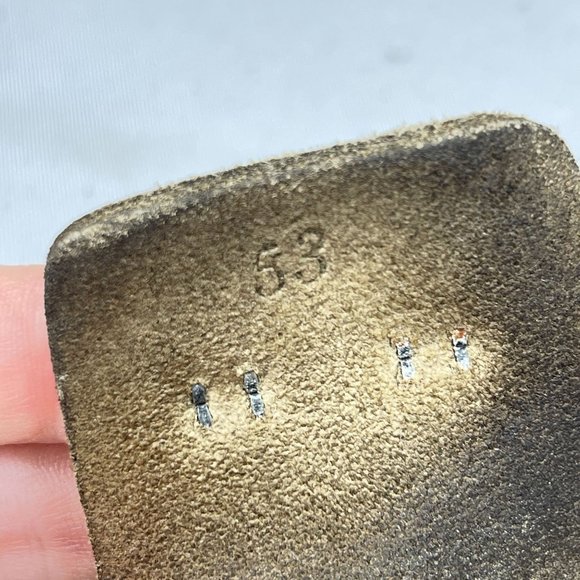 BIRKENSTOCK Mens Arizona 53 (US 18-20) Suede Brown Slide Sandals Cork Soles - Picture 6 of 10